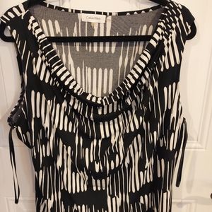 Black and White Calvin Klein Blouse